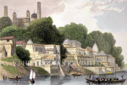 /data/Original Prints/Topography Views, City Views, Landscapes/PART OF OUD ON THE RIVER GOGRA.jpg